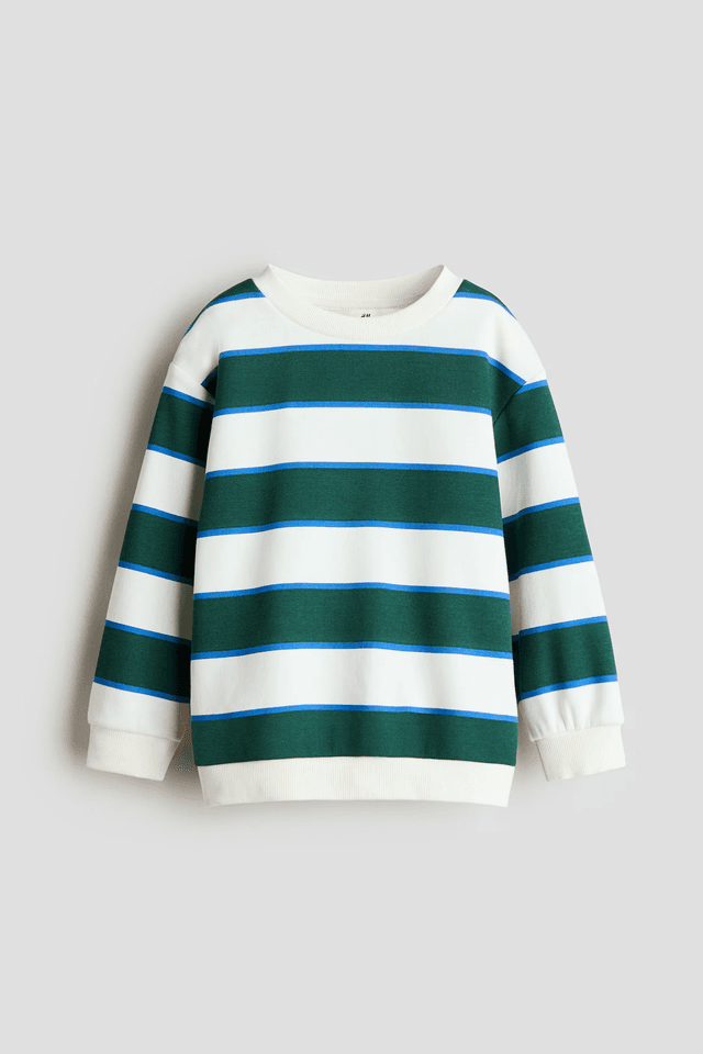 H&M Striped Sweatshirt