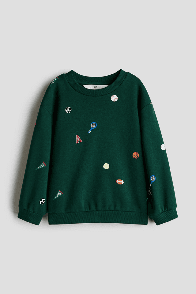 H&M Patterned Sweatshirt
