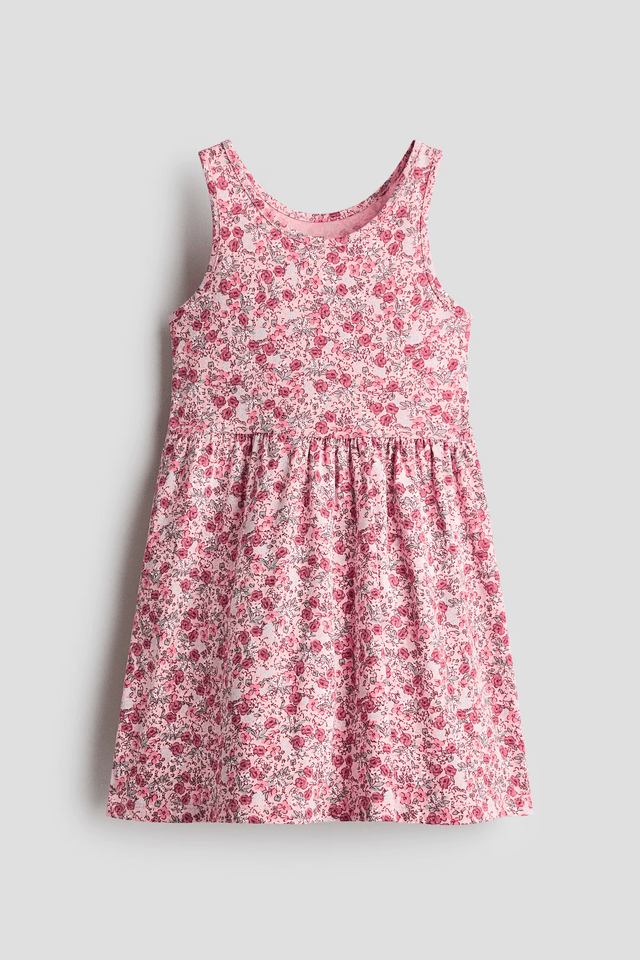 H&M Patterned Jersey Dress