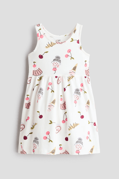 Patterned Jersey Dress