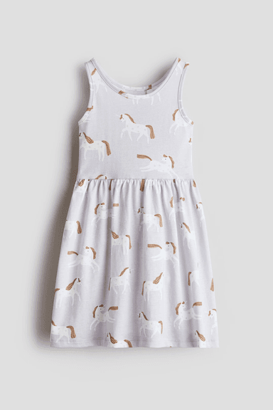 Patterned Jersey Dress