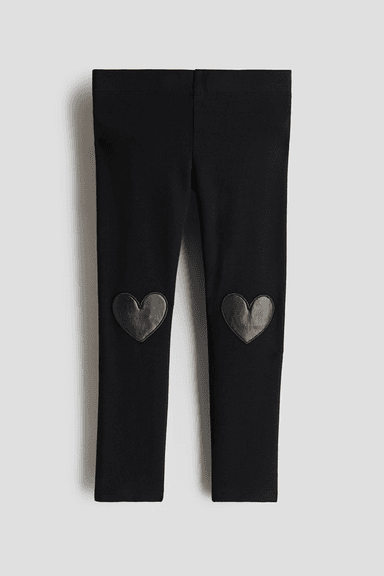 Heart-Patch Leggings