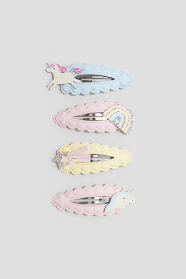 Unicorn & Rainbow Hair Clips