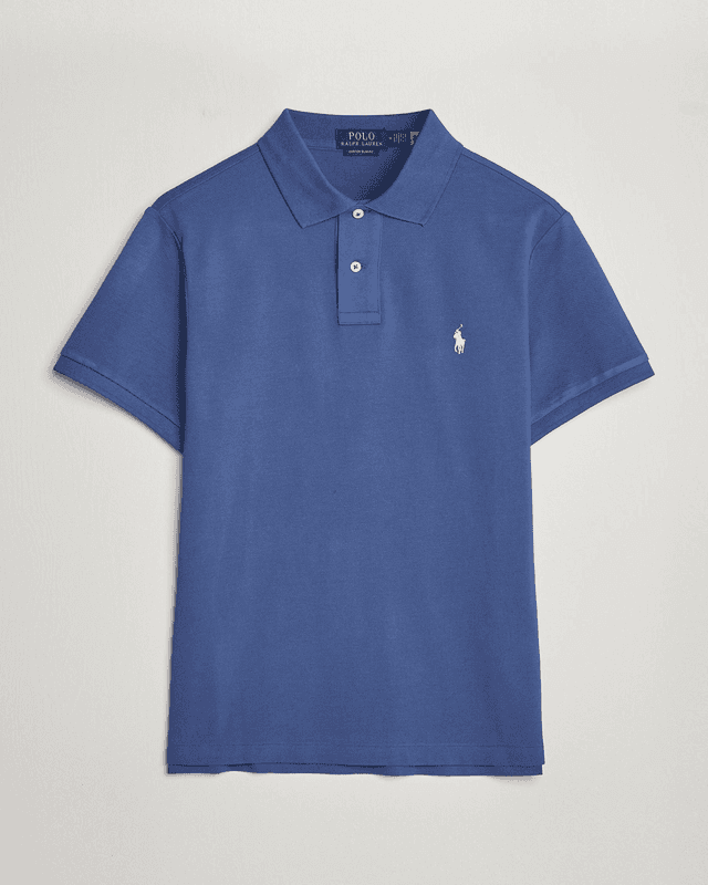 Polo Ralph Lauren Custom Slim Fit Mesh Polo Shirt