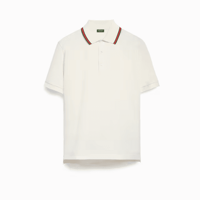 Gucci Cotton Piquet Polo Shirt