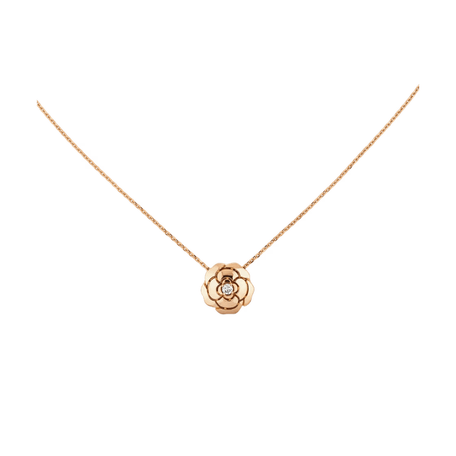 Chanel Extrait de Camélia Necklace