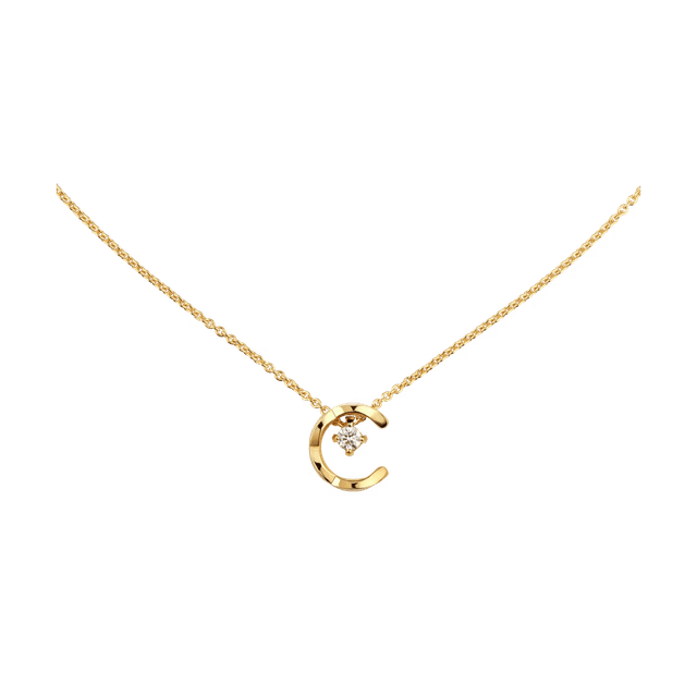 Chanel Signature 'C' Diamond Necklace
