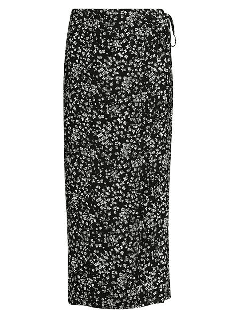 Reformation Nesta Silk Skirt