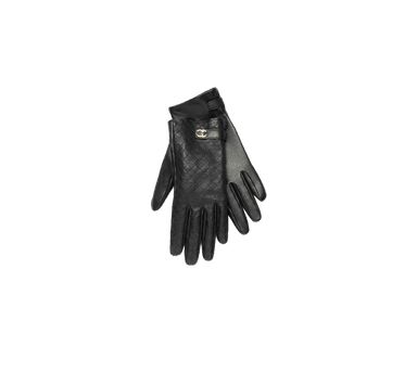 Quilted Leather Winter Gloves
