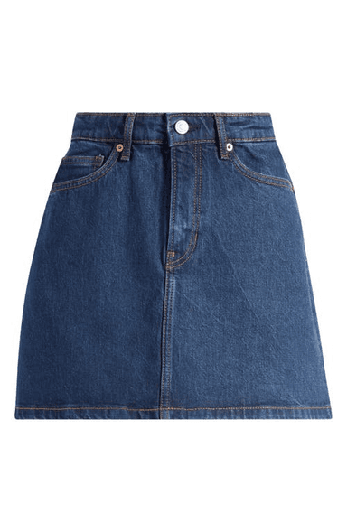 Nila Denim Miniskirt